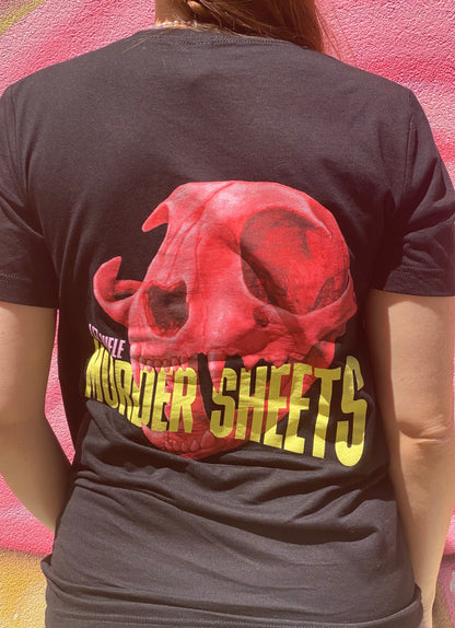 Murder Sheets T-shirt (Black)